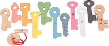 Rainbow Wooden Keys