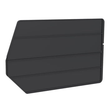 Lengthwise Plastic Divider for 30270 AkroBin Storage Bins by Akro-Mils – 6-Pack | Fits 30270, Plastic, Black, Pack of 6, Model 40270