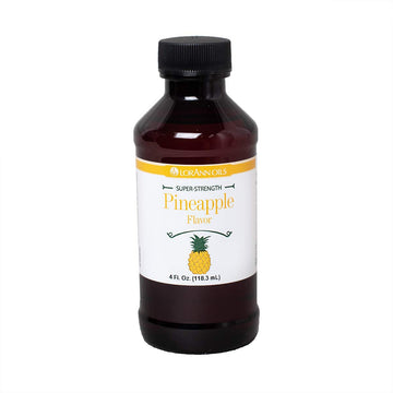 LorAnn Pineapple SS Flavor by LorAnn Oils – 4 Fl Oz (Pack of 1), Cloudy Pale Yellow, Model 0240-0800