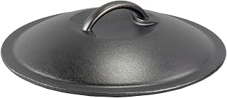 BOLD Pre-Seasoned Cast Iron Lid for 10 Inch Skillets | Design-Forward BOLD Cast Iron Cookware for Stovetop, Oven, Grill & Campfire Cooking, Made in the USA by Lodge