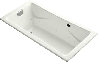 Kohler Tea-for-two 72-in Heated Bubblemassage Air Bath