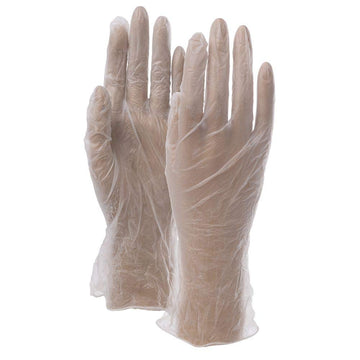 75006180 P/S Select Glove L/P Vinyl Large Clear by HANDSOFF – Large, Vinyl, Clear