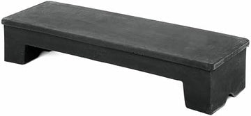 Mason Ways Black Plastic 4-Leg Dunnage Rack - 48" L x 12" W x 8" H