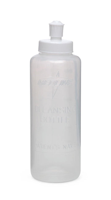Perineal Irrigation Bottle by Medline – 8 Ounces, 8 fluid_ounces, Plastic, white, Model DYND70125H