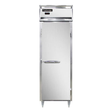 Designer Line Single Section Pass-Thru Heated Cabinet by Continental Refrigerator – Metallic, Model DL1W-SS-PT