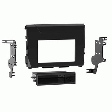 Single-DIN Dash Kit for Nissan Titan 2020-Up by Metra – Plastic, Standard, Pack of 4, Model 99-7639HG