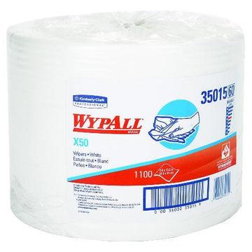 WYPALL X50 Wipers by Kimberly-Clark – 1100 Count (Pack of 1), white, Model 35015