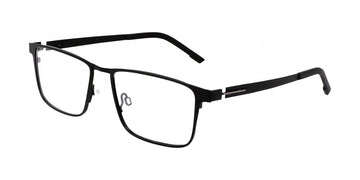 Eyeglasses FLX 1007 MAG-SET 002 Matte Black by Flexon – 57/18/145, Matte Black, Model FLX1007MAG-SET