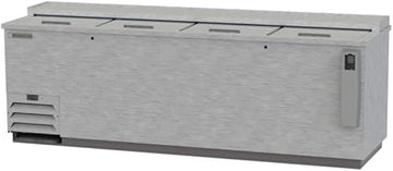 Beverage-Air DW94HC-S-29 94" Deep Well Bottle Cooler - Stainless Steel - Frosty Brew