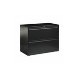 Lateral File Cabinet by Hirsh Industries – 36 inches x 18.63 inches x 28.13 inches, Metal, Black, Model 14983