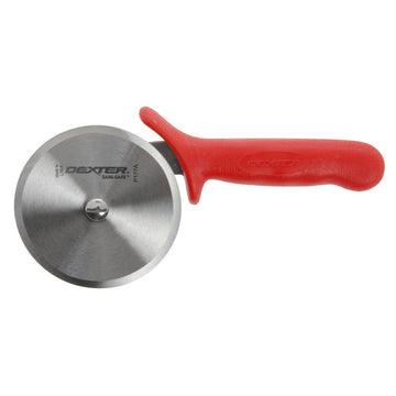 Russell - Pizza Cutter - 4" by Dexter – Carbon Steel, Red, Model 18023R