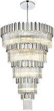 Elegant Lighting Willow 48" Chandelier in Chrome
