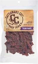 Lowreys Cattlemans Cut Teriyaki Beef Jerky, 10 Ounce -- 10 per case.