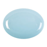Blue Jade melamine dinnerware collection 10 1/4" x 7 1/2" platter by Thunder Group – Melamine, Light Blue, Model 2910