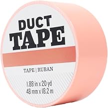 Duct Tape - 1.88 Inch x 20 Yards - Choose Your Color and Quantity (1, Peach)