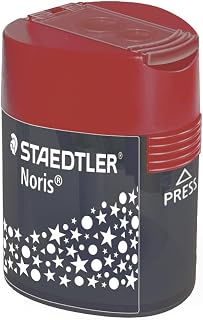 STAEDTLER Noris 512 Double Sharpener - Pack of 10 Triangular Design