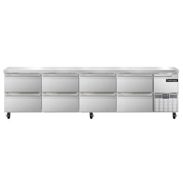 CRA118-D Refrigerated Base Worktop Unit by Continental Refrigerator – Commercial Grade