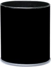 Witt Industries 66BK Executive Waste Basket Receptacle, Steel, 4 gal, Black