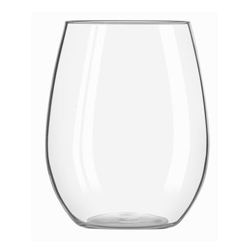 Infinium Classic Plastic 15 Oz. Wine Glass - 12 / CS by Libbey – 12/CS, 15.0 fluid_ounces, Copolyester, Clear, Pack of 12
