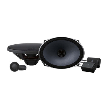 Coaxial Speakers by Alpine – 6X9 Inch, nanofiber, carbon graphite, Black, Model 793276040381