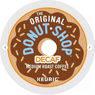 The Original Donut Shop Decaf Coffee K Cups, Medium Roast, Packaging may vary