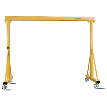 Portable Fixed Height Gantry Crane by Contrx – Cat Yellow, Model GC2-12
