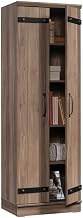 Starlight Canyon Home Brown Storage Cabinet, Salt Oak Finish, Rectangular Design, Durable, Multifunctional Home Organization Solution