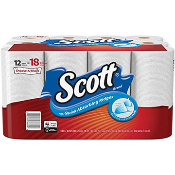 Kimberly-Clark Professional KCC38869 Choose-A-Sheet Paper Towels by Scott – 11" x 6", Paper, White, Pack of 24, Model 38869CT