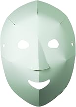 Roylco R52076 Easy-to-Decorate Folding Fun Mask, 8-1/4" x 10-1/2" Size, 0.5" Height, 8.25" Width, 10.5" Length (Pack of 40)