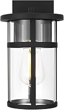 Elegant Lighting Henrik 6" Outdoor Wall Sconce in Black