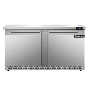 Continental Refrigerator Two Section Work Top Freezer 60"W by Value Line – Model SWF60-FB