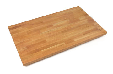 Cherry Kitchen Counter Top with Varnique Finish by John Boos – 60" x 36", Cherry Wood, Varnique Finish, Pack of 34, Model CHYKCT2-6036-V