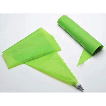 Thermohauser of America 83000-17647 Heavy Duty Disposable Pastry Bags by THERMOHAUSER OF AMERICA INC – Plastic, Green, Pack of 100, Model 4013528176474