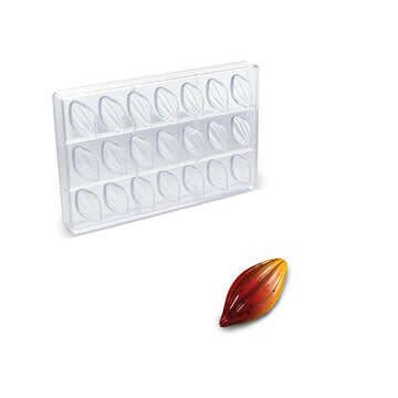 Polycarbonate Chocolate Mold by Martellato – Polycarbonate, Translucent, Model MA1018
