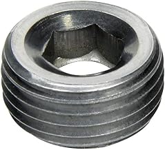 Allstar Performance ALL49812 0.25 in. NPT Stainless Steel Allen Head Plug, Zinc - Pack of 2