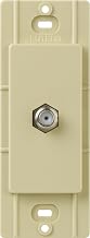 Lutron CA-CJ-IV Claro Cable Jack, Ivory