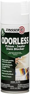 Rust-Oleum Zinsser High Hide Cover-Stain Primer, 13oz | 13oz primer-sealer. Blocks stains & seals surfaces with superior adhesion for interior/exterior wood, drywall & metal.