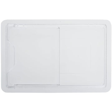 () 12" x 18" Lid for Half-Size Food Box - Camwear® SlidingLids by Cambro – 18-Inch, Polycarbonate, Clear, Model 1218SCCW135