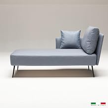 Silver Amore Left-Hand Facing Chaise