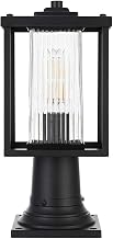 Elegant Lighting Dover 7" Outdoor Pendant in Black