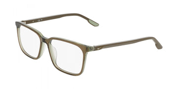Eyeglasses 7184 321 Khaki Laminate by Nike – 53/15/145, Acetate, Khaki Laminate, Model NIKE 7184
