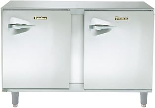 Traulsen ULT48-RR Dealer's Choice Compact Undercounter Two Section Freezer 48" Wide with (2) Right Hinged Doors