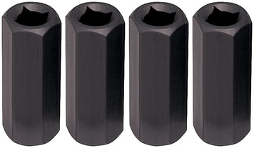 Carb Hold Down Nuts 5/16in-18 Thread 4pk by Allstar Performance – Onesize, Alloy Steel, Golden, Model ALL26324