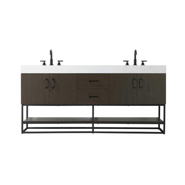 Caroline Bathroom Vanity Mocha Brown by Lighting Design – Wood, Mocha Brown, Model 5608963