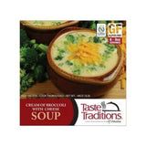 Gluten Free Cream of Broccoli with Cheese Soup by Taste Traditions – Pack of 6