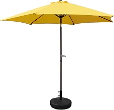 St. Kitts Aluminum 9-foot Patio Umbrella - Yellow