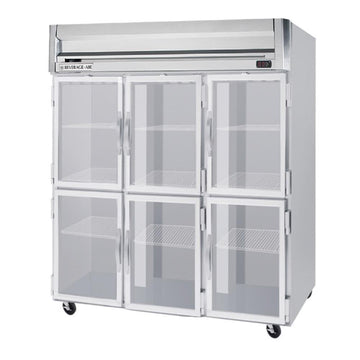 HRS3-1HG 78" Half Glass Door Reach-In Refrigerator - Horizon Series by Beverage Air – Commercial Grade