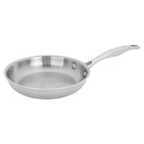 Clad H3 8 inch Stainless Steel Frying Pan by HENCKELS – 8-inch, 8 inches, Stainless Steel, Model 1023641
