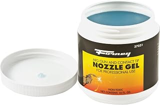 Forney 37031 Nozzle Gel For Mig Welding, 16-Ounce , White