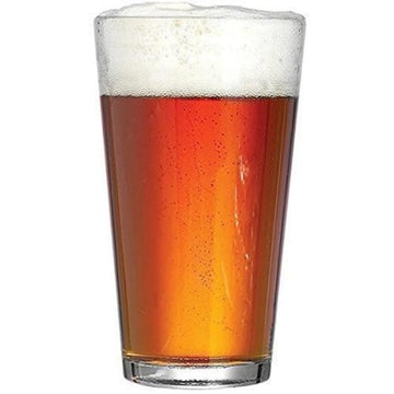 Pint Glasses 20oz / 568ml - Set of 4 | Beer Glasses by Arcoroc – 4 Count (Pack of 1), 568.0 milliliters, Tempered Glass, Transparent, Pack of 4